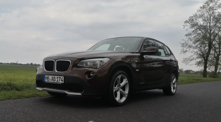 BMW X1 cena 30900 przebieg: 215000, rok produkcji 2009 z Siemianowice Śląskie małe 121